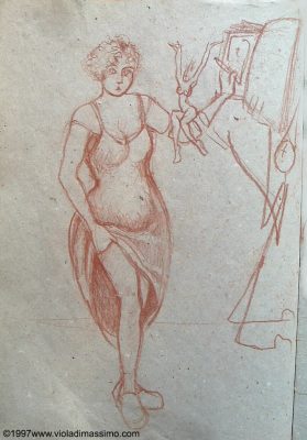 disegno opera su carta